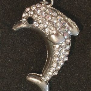 IlluminEssence diamante dolphin pendant